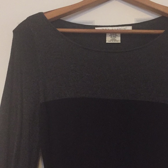 Max Studio Colorblock Sweater Dress - Picture 2 of 4